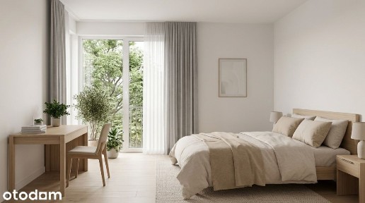 2 pokoje | 43m2 | loggia | zachód | blisko centrum