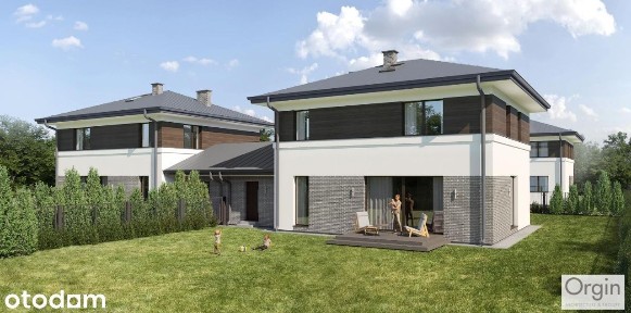 Nowoczesny bliźniak 154,90 m² przy lesie | Pompa ciepła + PV