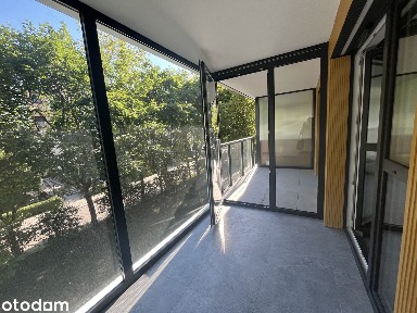Apartament do wykończenia z ogrodem zimowym