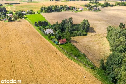 Uroczy domek ze stawem na działce 2859m2 !