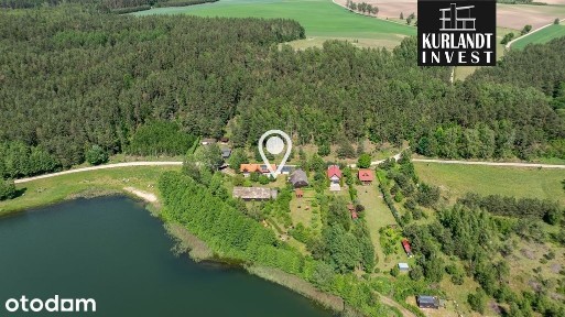 Samowystarczalne siedlisko nad jeziorem Kaszuby