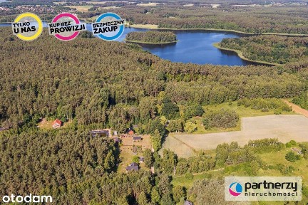 1,5 ha Bory Tucholskie! Dom całoroczny + 2 domki!