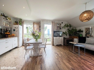 Klimatyczne 3 pok. balkon Warzymice os Tęczowe