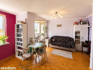 2 pokojowe mieszkanie 44 m² z balkonem, oferta bez pośredników