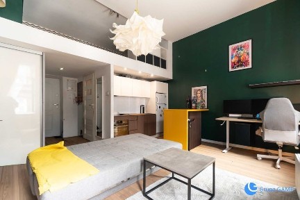 28m² z antresolą | Stare Podgórze | Pl. Boh. Getta