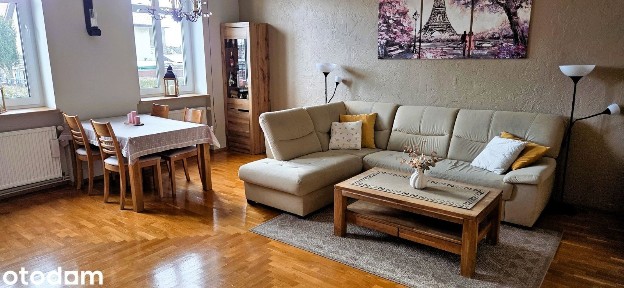 104m2, 4 pokoje, ogródek + garaż, centrum Stargardu, bez prowizji