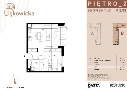 2-pokojowe mieszkanie 42m2 + loggia Bez Prowizji
