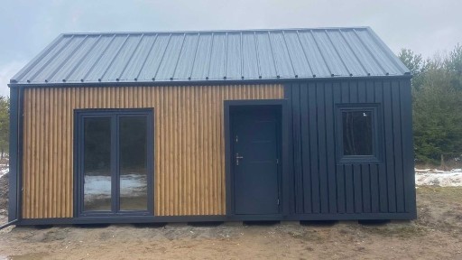 NOWOCZESNY DOM MODUŁOWY 8 × 4 m | całoroczny | gotowy do zamieszkania