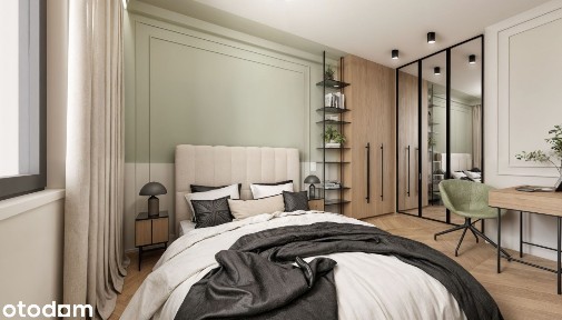Funkcjonalne 2 pokoje (43,48 m²) | Łódź, ul. Pomorska 45
