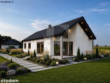 Dom parterowy | 113,62 m² | bez prowizji | duża działka