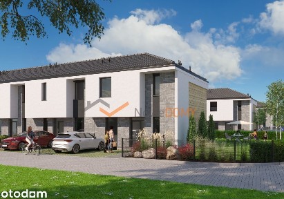 Nowoczesny Segment Skrajny Gumieńce 88 m2 0% prow.