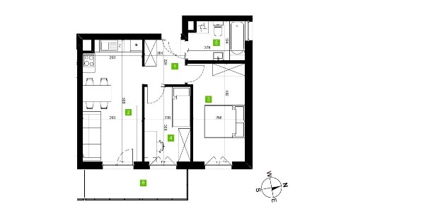 Nowe mieszkanie - 3 pokoje, 2 miejsca parking., Brochów, ul. Syryjska