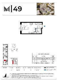 1-pokojowe mieszkanie 27m2 Bezpośrednio