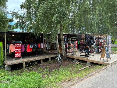 Sprzedam sklep na półwyspie helskim Chałupy 72m2 w zabudowie kontenerowej