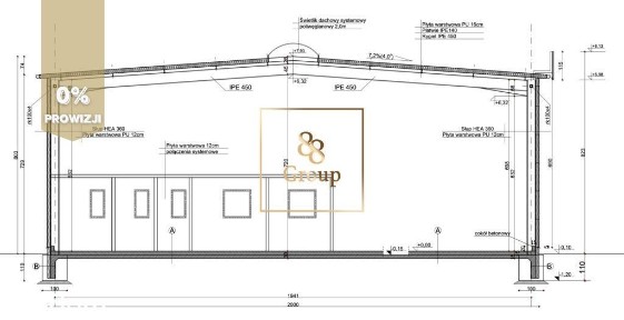 Nowopowstający obiekt, od 150m2 do 600m2