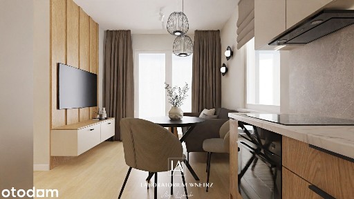 Nowe 2 pokojowe mieszkanie z balkonem w Fordonie winda