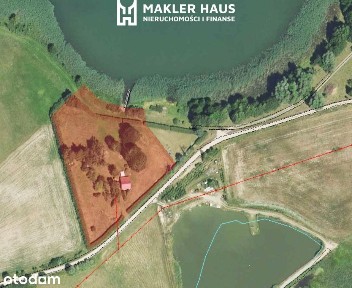 Domek nad jeziorem z prywatnym pomostem - Mazury