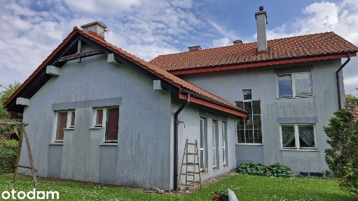 wolnostojący dom z dużą działką pod ogród