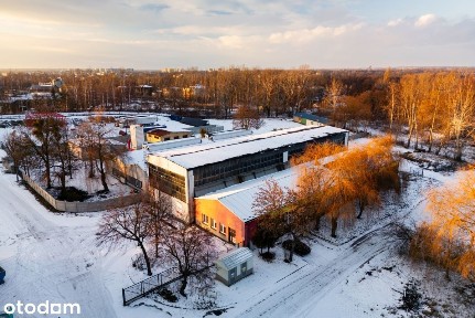 Hala 1374 m² z suwnicą 8t | 1 km od Dtś