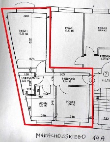Centrum Sosnowca | 2 pokoje | 46 m² | ul. Małachowskiego