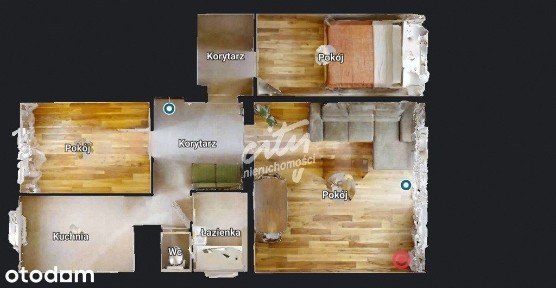 [3D] Przestronne 3pok., 63,4m2, duży balkon!