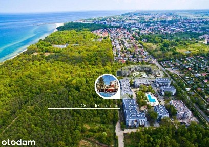 Dwupokojowy apartament 300m od morza - os. Polanki
