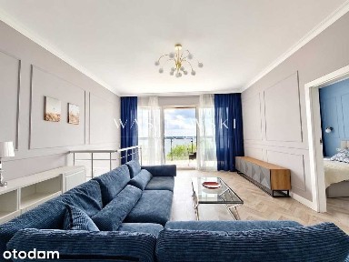 BEZPOŚREDNIO Dwupoziomowy apartament z widokiem na Zalew Zegrzyński 4 pokojowy, Zegrze Północne ul. Drewnowskiego 7A