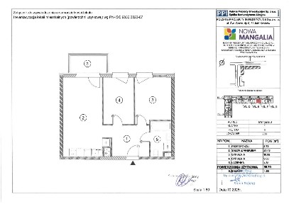 3-pokojowe mieszkanie 55m2 + balkon Bez Prowizji