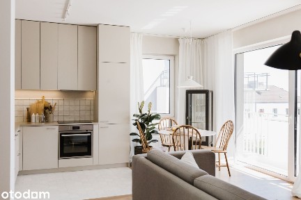 Nowoczesne, jasne mieszkanie 47 m² z dużym balkonem - Dobroszyce