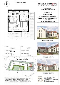 Mieszkanie A/0/1 - 2 pokojowe o powierzchni 45 m2 z ogródkiem