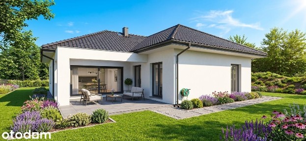 NOWOCZESNY energooszczędny DOM, garaż na 2 auta działka 1553m2