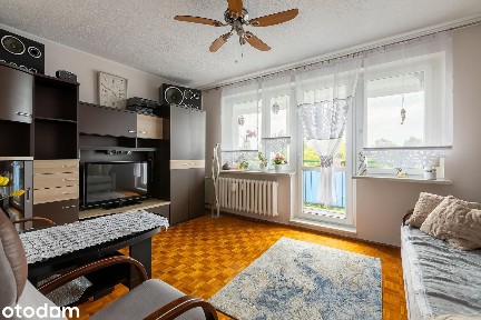 Ustawne dwa pokoje | balkon | łazienka po remoncie | piwnica