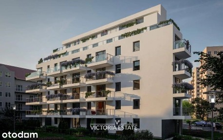 Komfortowe 2-pokojowe mieszkanie 47 m² z loggią