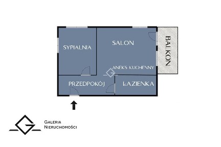 2 pokoje I balkon 9m2 I funkcjonalny układ I