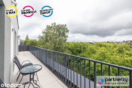 3 pokoje- 40 m2 taras na Las- 450 m od plaży