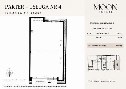 Prestiżowy lokal 50-261 m2 | Główne Miasto | Możliwość gastronomii