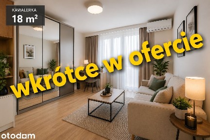 Kawalerka 18m2 po remoncie. 3 piętro
