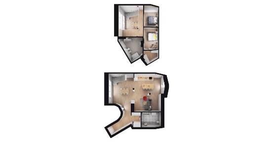 3-pokojowe mieszkanie 115m2 Bezpośrednio