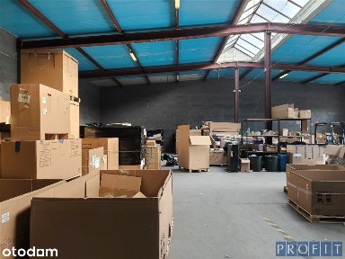 Magazyn z rampą 465m², wys. 5m