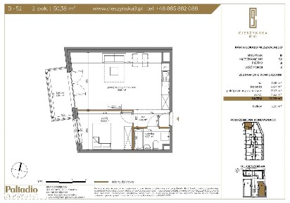SŁONECZNE MIESZKANIE 2 POKOJOWE W CENTRUM | CIESZYŃSKA 9 | B-52