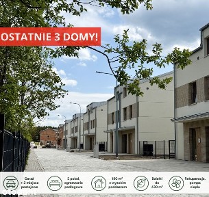 Dom 190m² z działką 277 m², garaż + przestrzenne poddasze