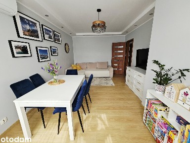 Przestronne 2 pokoje/ 60,68m2/ klimatyzacja/ loggia/ garaż/ Klecina