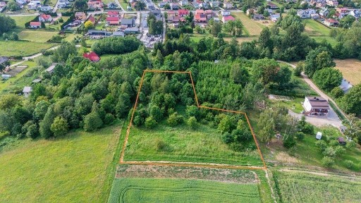 Działka Przybyszówka - WZ 3 bliźniaki = 6 domów = 12 mieszkań