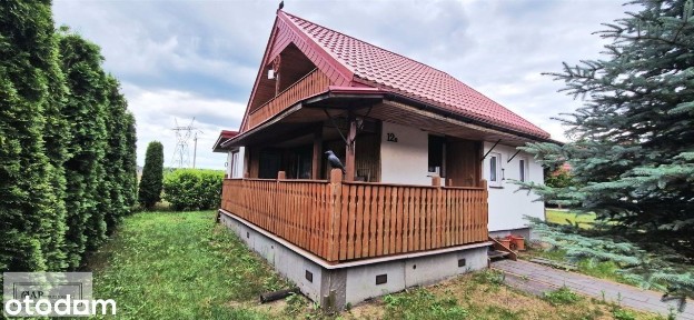 Dom Licheń Star, 60m, działka, Okazja