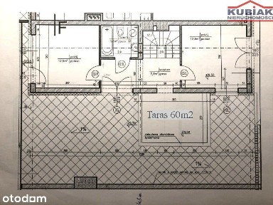 Wyjątkowe ~92 m2, 4 pokoje, taras 60m2, 2012r.