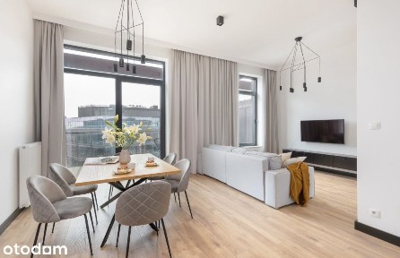 Trzypokojowy apartament w Elektrowni Powiśle