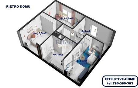 Dom w cenie mieszkania! 150m2 działka! Kanalizacja