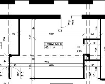 Lokal na wynajem w centrum - 43,1 m²