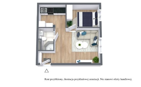 0% Prowizji | 2 Pokoje | Niski Koszt Utrzymania