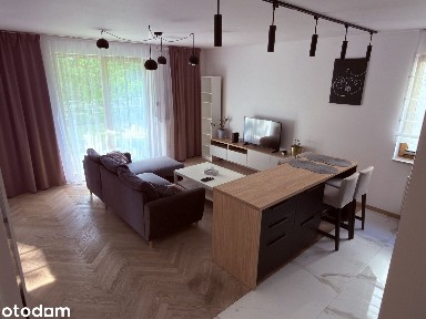 2-pokojowe 44 m² z ogródkiem i tarasem 124 m2 | metro Trocka